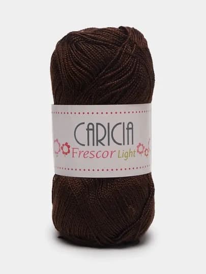 Пряжа Caricia - 375 м, 75 г, 100 % акрил, в упаковке 1 шт — PRYAJA1-CARICI1-ТЕМНКОР