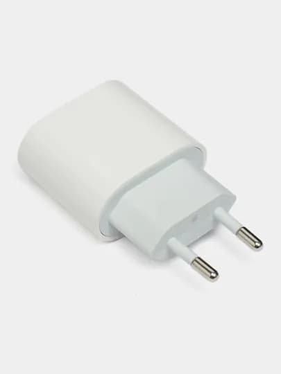 Зарядка устройство для iPhone, блок головка без кабеля 20w Type-C — MGZN-CBLOCKW-СЕРЫЙ