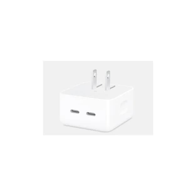 Сетевое зарядное устройство Apple 35W Dual, USB-C, Power Adapter