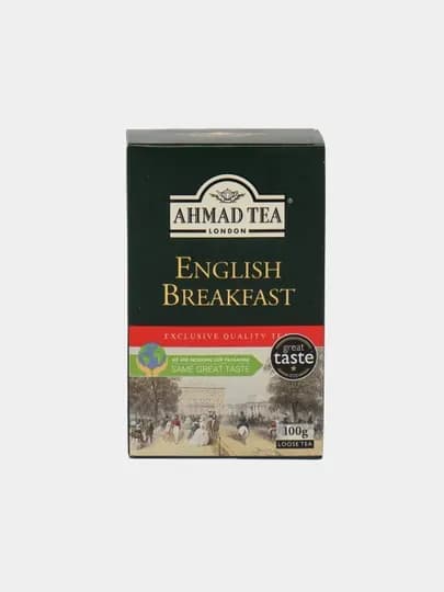 Чай Ahmad Tea English Breakfast, 100 г — ЧАЙНЫЙ-P02A06E