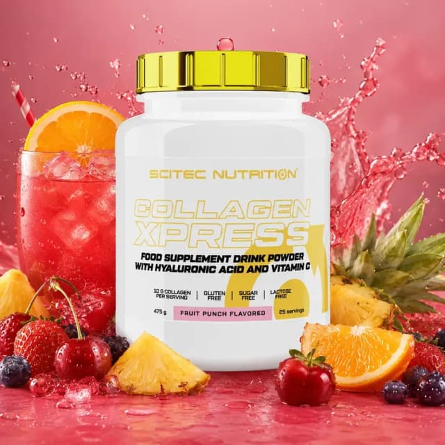 BQ Scitec Nutrition Collagen Xpress 475 g Fruit Punch