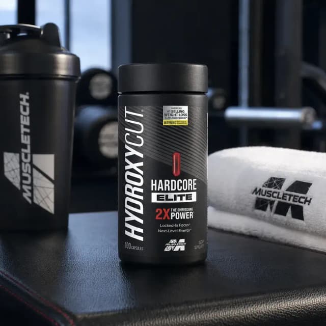 Yog‘ yoquvchi Hydroxycut Hardcore Elite MuscleTech 100 Caps