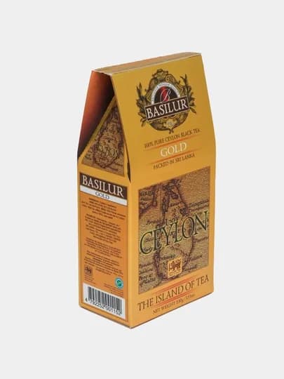 Чай Basilur The Island of Tea Gold — BASILUR-GOLD