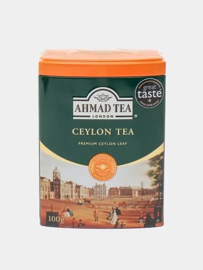 Чай чёрный Ahmad Tea Ceylon Tea, 100 г — ЧАЙНЫЙ-P02A07C