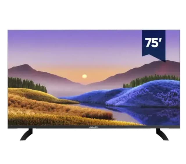 Телевизор Avalon B75MQA800, чёрный