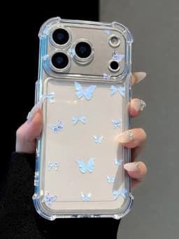 Чехли для iPhone, 15Pro, 15ProMax, 16Pro, 16ProMax, 17Pro, 17ProMax — ZAN9-CHEXOL1-ЛАЗУР-17MAX