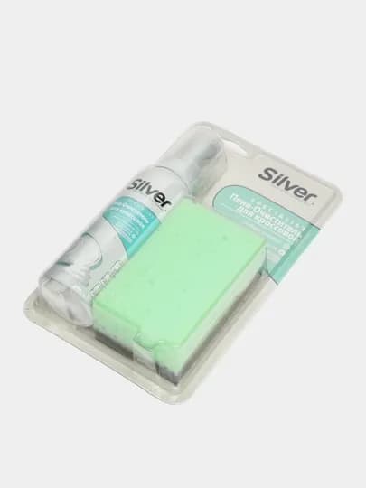 Пена очиститель для обуви с губкой Silver, 125 мл — PROCTER-P02C169