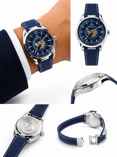 Мужские наручные часы Classic Style Wrist Watch — LUXE05-SOAT3XL-СИНИЙ