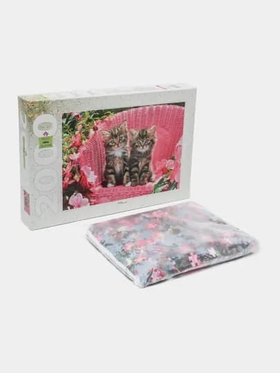 Мозаика "Puzzle" 2000 "Милые котята", 84044 q0000051076 — MAPEDST-PUZ206