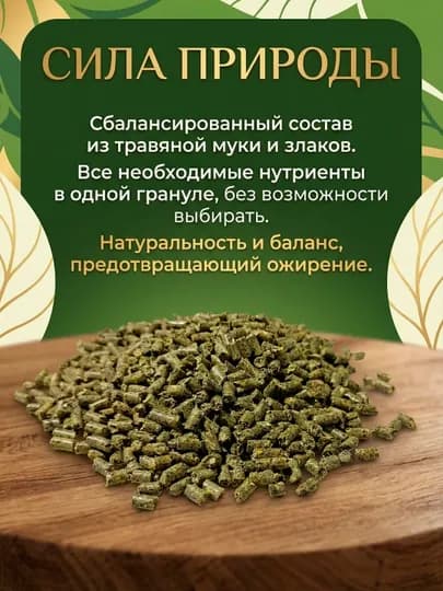 Гранулированный корм для грызунов и кроликов полнорационный. Фасовка 1 кг и 2 кг — АЛИСА-V1ГРЫЗУНАМ-БЕЛЫЙ