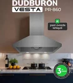 Вытяжка Vesta PR - 860, серый