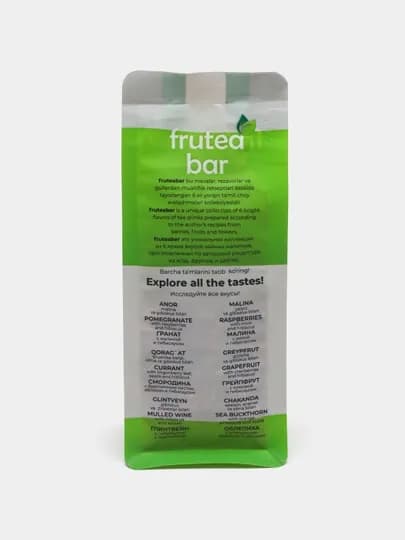 Fruteabar "Облепиха с апельсином, ананасом и яблоком" Чайный напиток сухой рассыпной, 50 гр — FRUTEA-P15DD2F