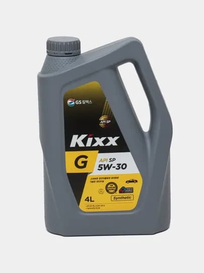Масло моторное Kixx G1 5W30, синтетическое, API SP RC, ILSAC GF-6A, 4 л — LENTUS-KIXX530
