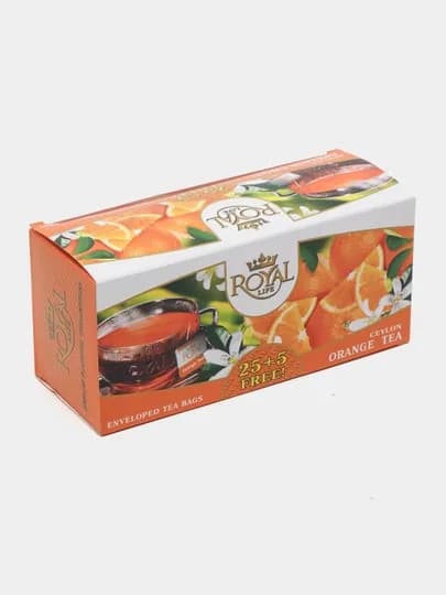 Чай Royal Life Orange Tea, 30 пакетиков — ROYALT-P0D6BB8