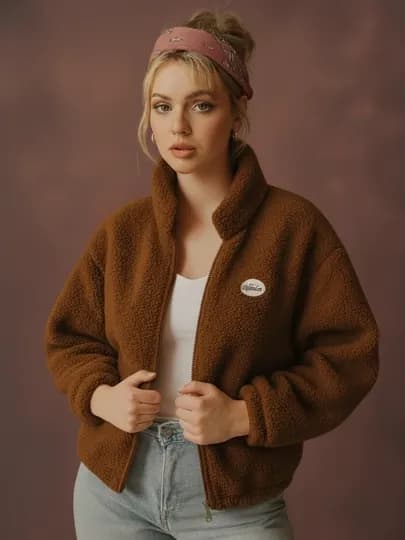 Куртка женская Chartou — BUYO-TM301014005-КОРИЧН-4XL