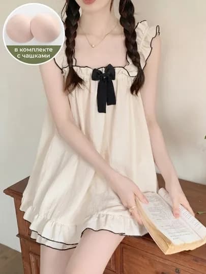 Пижама для женщин и девочек, для дома, 2 в 1 — CLOSH-PJIMA12-ПЕСХАКИ-L