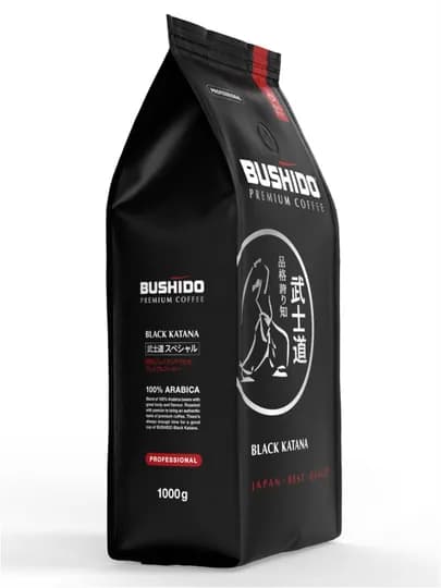 Кофе в зёрнах BUSHIDO Black Katana 100% ARABIKA — LUCKYCO-BUSHBK-BBKB227
