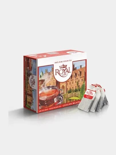 Чай черный Royal Life Grand Ceylon Tea, 300 пакетиков, 450 г — ROYALT-P0D6BBB