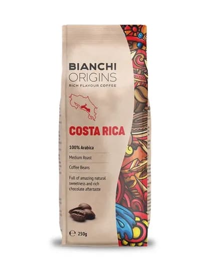 Кофе зерновой "BIANCHI Origins Costa Rica", 250 гр — ERKSONS-BOCR250