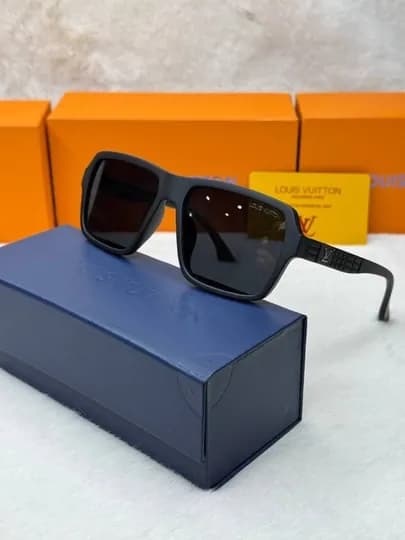 Современные мужские солнцезащитные очки, с защитой UV400, без футляра — TIMESLW-LVTTMS25-ХРОМ