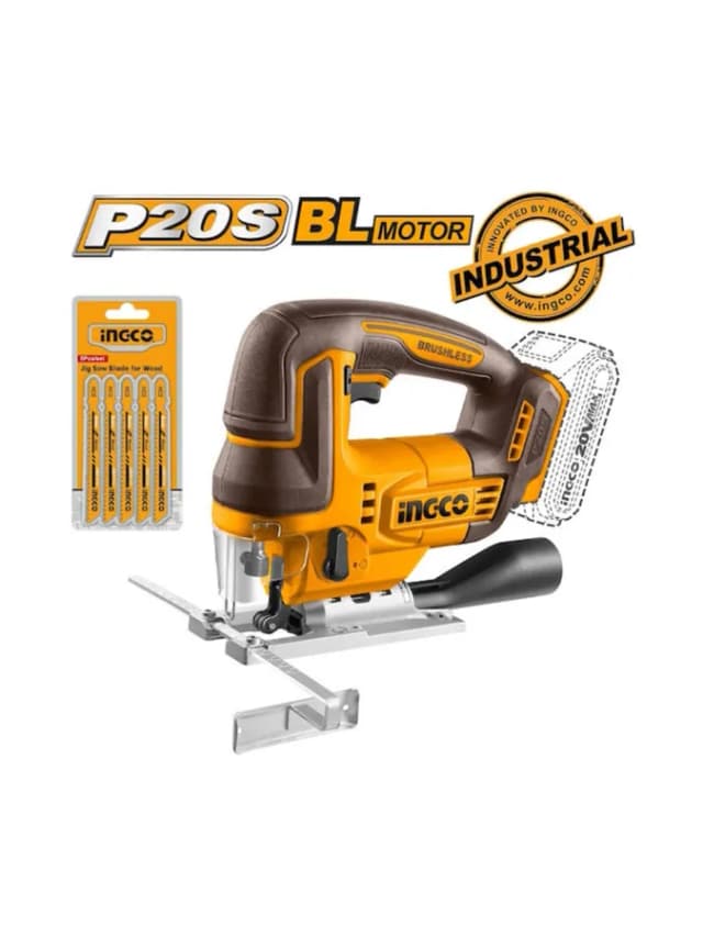 Аккумуляторный бесщеточный лобзик INGCO CJSLI1008 INDUSTRIAL