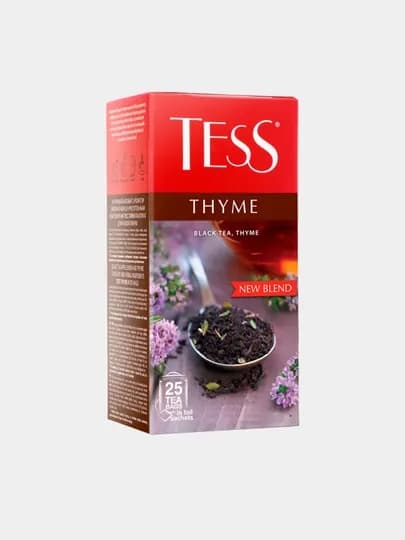 Чай черный Tess Thyme, 1.5 г * 25 шт — NIVEA-GRE0059