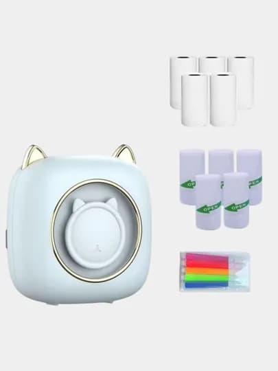 Беспроводной мини термопринтер для телефона, для детей, с Bluetooth — HOMEPOI-ТПРИНТ-БРОНЗ