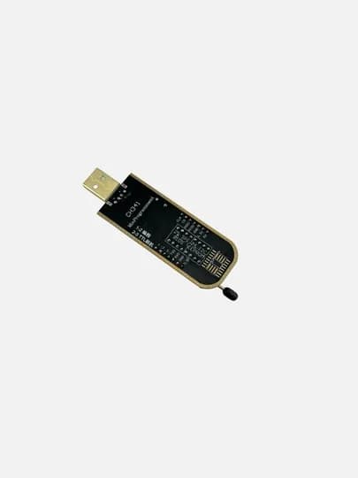 USB программатор CH341A для EEPROM и SPI Flash (24/25 серия), с SOIC8 клипсой — AGEBAZA-02315