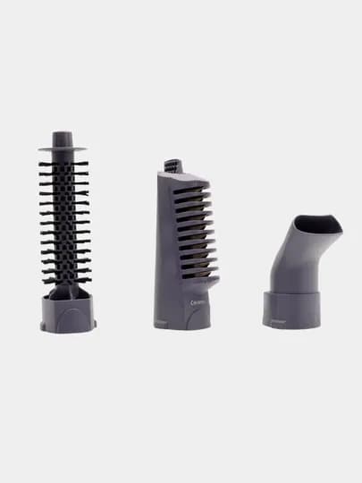 Профессиональный фен-щетка MAC Styler, фен с ионизацией для волос, мультистайлер — ELELIV-NABMAC-БЕЖЕВ