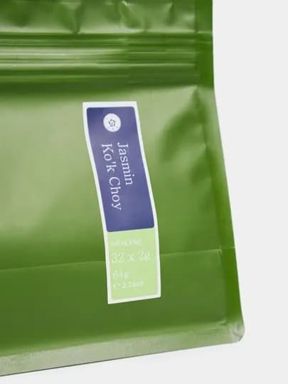Жасминовый зелёный чай - Jasmin Green Tea 32×2 г, 64 г, Riantea — RIANTEA-1133