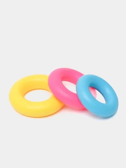 Утка, развивающая игрушка детская пирамидка — MMMTOYS-PIRAMID-АЛЫЙ
