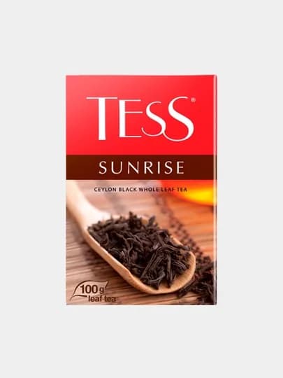 Черный чай Tess Sunrise, листовой, 100 гр — NIVEA-GRE0032