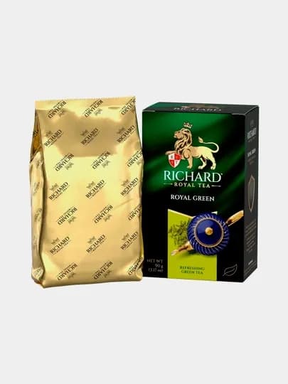 Чай Richard "Royal Green", зеленый, листовой, 90 г — DANIHA-DFCVM26