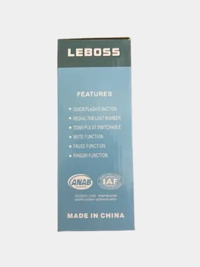 Проводной стационарный телефон Leboss B-438 — SELECTR-B438-СВЕТСИН