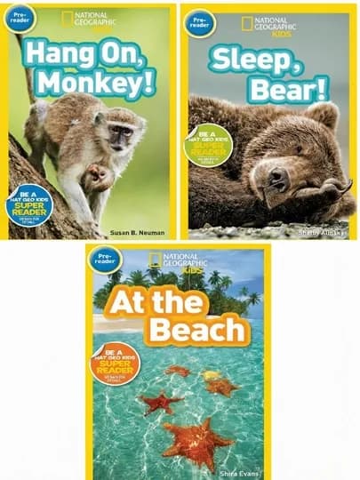 National Geographic Kids: Набор 30шт, 3шт или 1шт по выбору — USATOYS-PREREADER-МАНГО