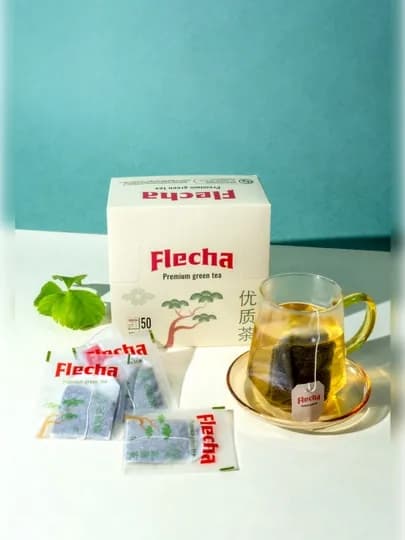 Китайский зеленый чай Flecha, пакетированный, 50*2 гр — FLECHA-FLECHPA
