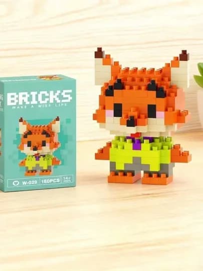 3D-конструктор LEGO, головоломки и игрушки для детей и взрослых — STIKR-TANLASHOP3DC1LEGO-АЛЫЙ