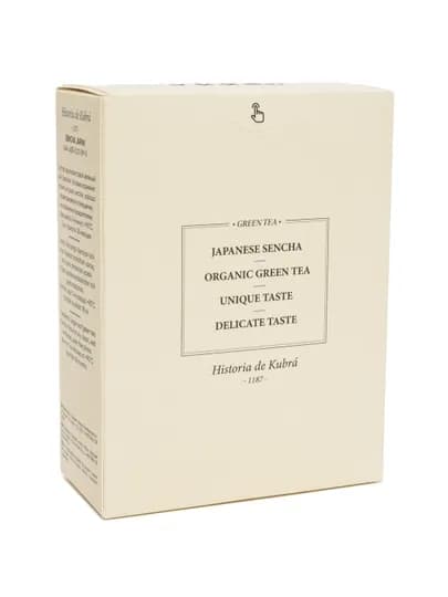 Зеленый чай "SENCHA JAPAN", 20 пакетиков, 40 гр — KUBRA-SENPAKE