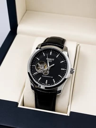 Мужские механические часы Tissot — VAQTWAT-265W064-ЧЕРН