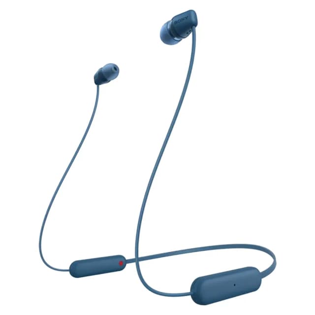 Наушники вставные беспроводные Sony WI-C100 Blue