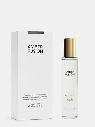 Парфюмерная вода Chance ZARA Amber Fusion, для женщин, 30, 80 мл — PERFUME-AMBER-80