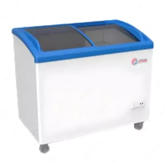 Морозильный ларь Импорт ”SHIVAKI SFA139” Frigo cool (Белый/синий) 330 л