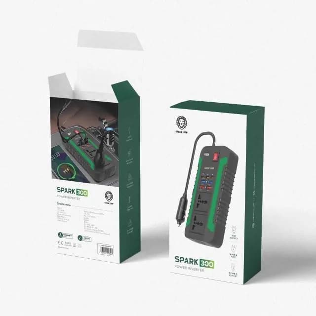 Green Lion Spark 300 avtomobil inverteri