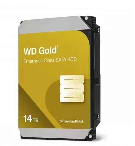 Флеш накопитель Western Digital WD Gold 14 TB, стальной