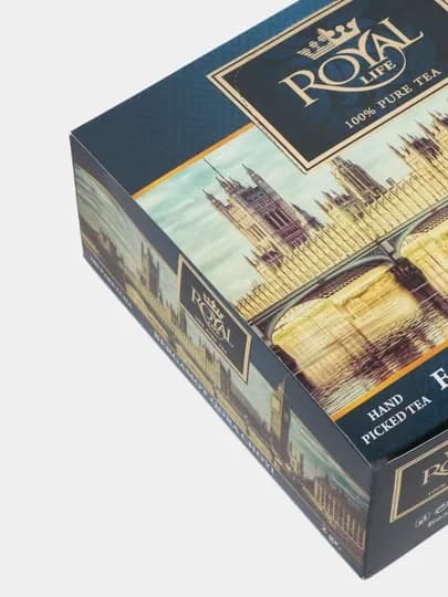 Чай черный Royal Life Earl Grey, 100 пакетиков, 200 г () — ROYALT-P0D6BB5