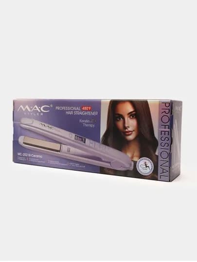 Утюжок для волос MAC Styler, профессиональный выпрямитель Керамика, LCD дисплей, 480°F — DOSTON-MAC2021-СИРЕН
