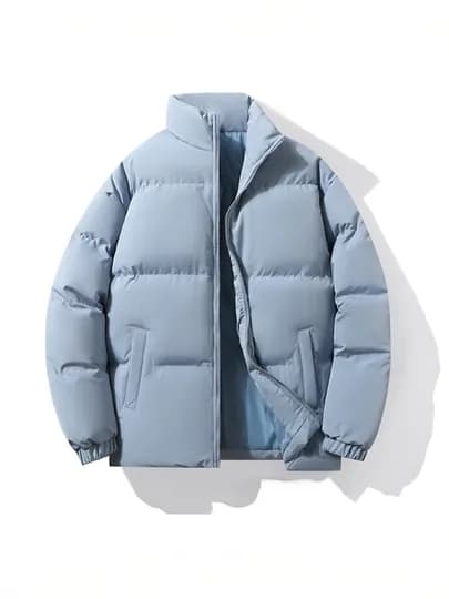 Куртка зимняя унисекс, мужская и женская — STRWEAR-UKURTKA-ГОЛУБ-Freesize-USKL