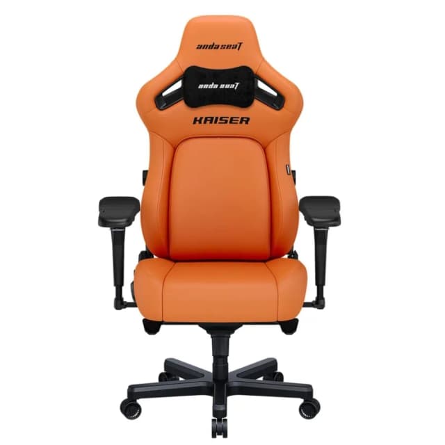 Anda Seat Kaiser 4 Size L Orange Premium PVC o‘yin kreslosi