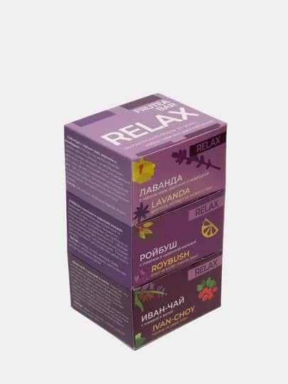 Набор чайных купажей Relax Fruteabar, 3 бокса по 6 пакетиков — FRUTEA-SDLTEA