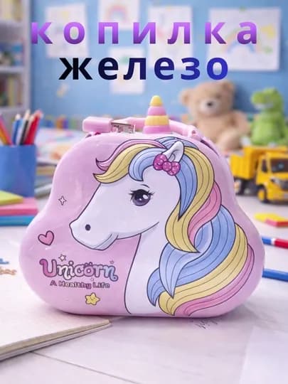 Железная копилка для детей — KINGSHO-KOPILK1-МОРСК
